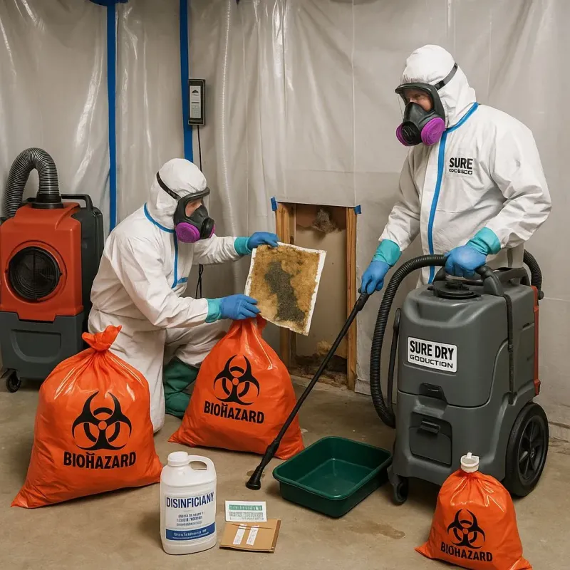 Contaminated Water Handling Protocols process in Greenville, ME