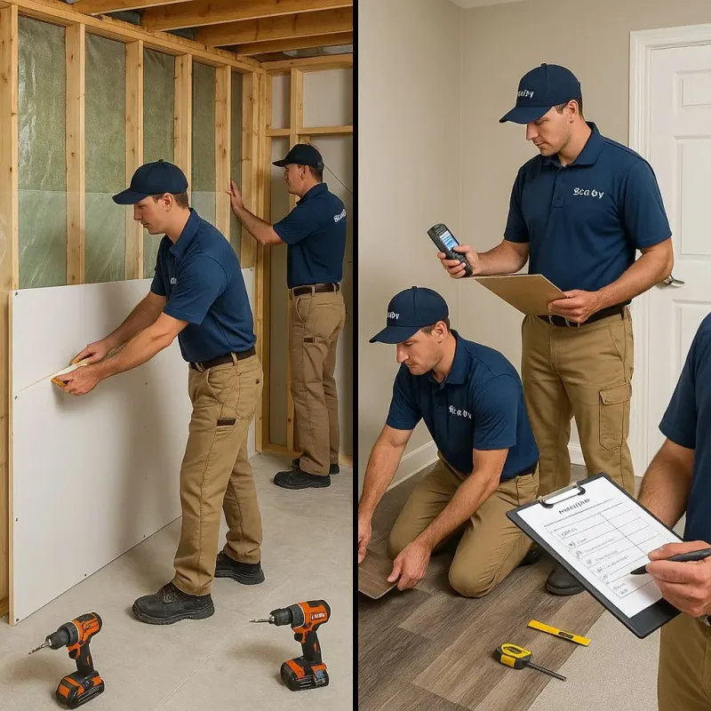 Repairs and Reconstruction process in Greenville, ME