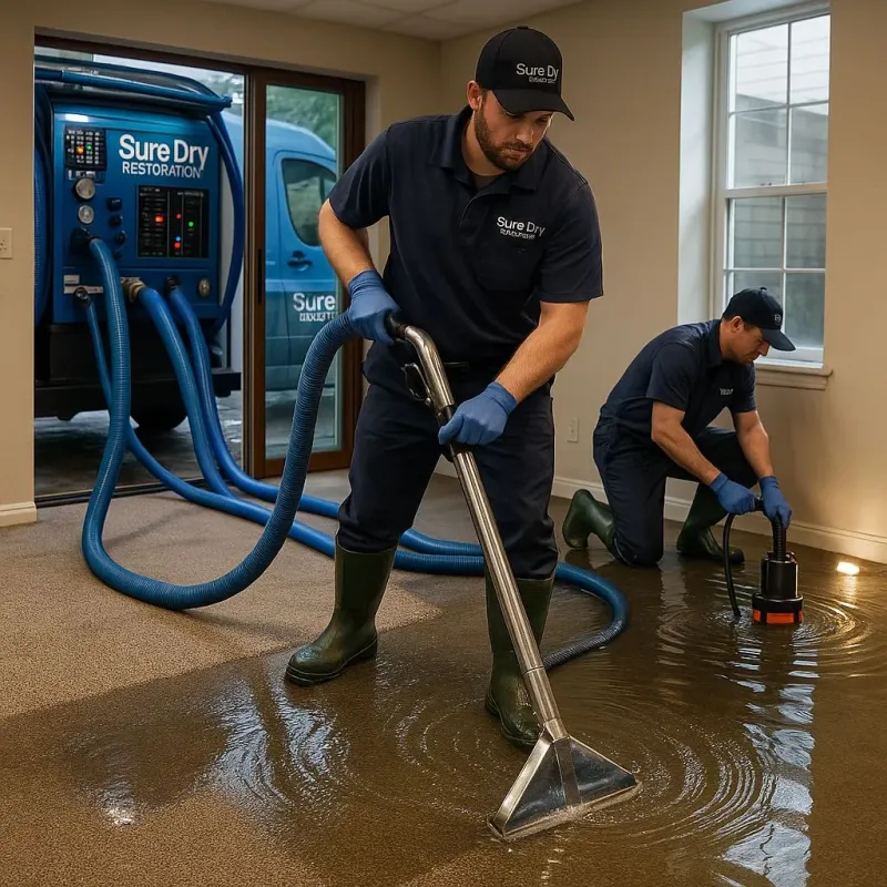 Water Extraction and Removal process in Greenville, ME
